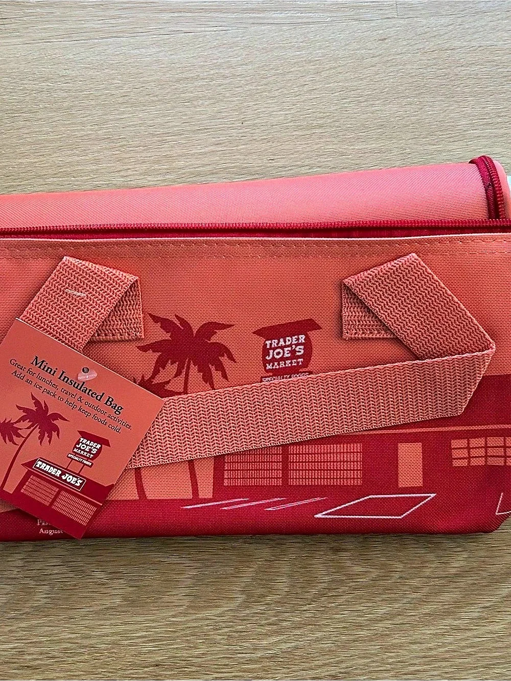 Trader Joe’s Mini lunch Insulated Bag – Pink